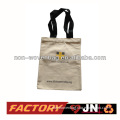 2015 Cangnan Resuable 27*33cm Handled Style 8oz Printed Cotton Material Tote Bag